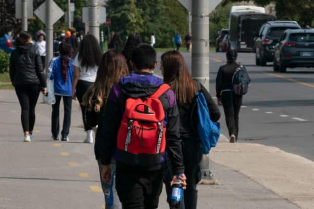 Many teenagers have found it hard to socialize with their peers, and outside of their families, during COVID-19. And that can lead to frustration, anxiety and depression, mental health experts say. (Ivanoh Demers/Radio-Canada - image credit)