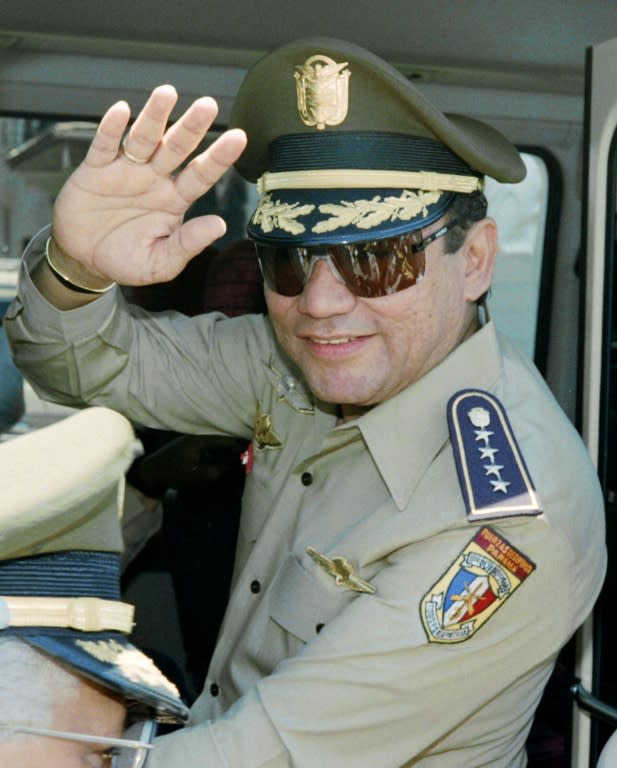 Manuel Noriega who took power in Panama in 1983 and was ousted by US forces in 1989