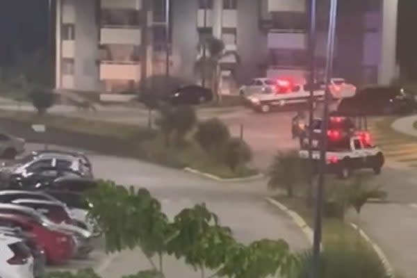 escena de la persecución de dos estudiantes pr parte de policías de veracruz