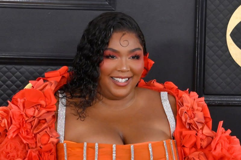 Lizzo attends the Grammy Awards in February. File Photo by Jim Ruymen/UPI