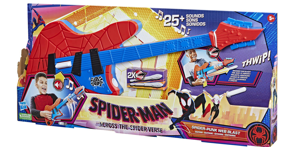 Spider-Punk Web Blast Guitar (Photo: Courtesy of Hasbro)