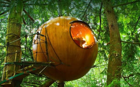 Free Spirit Spheres, Vancouver Island, Canada