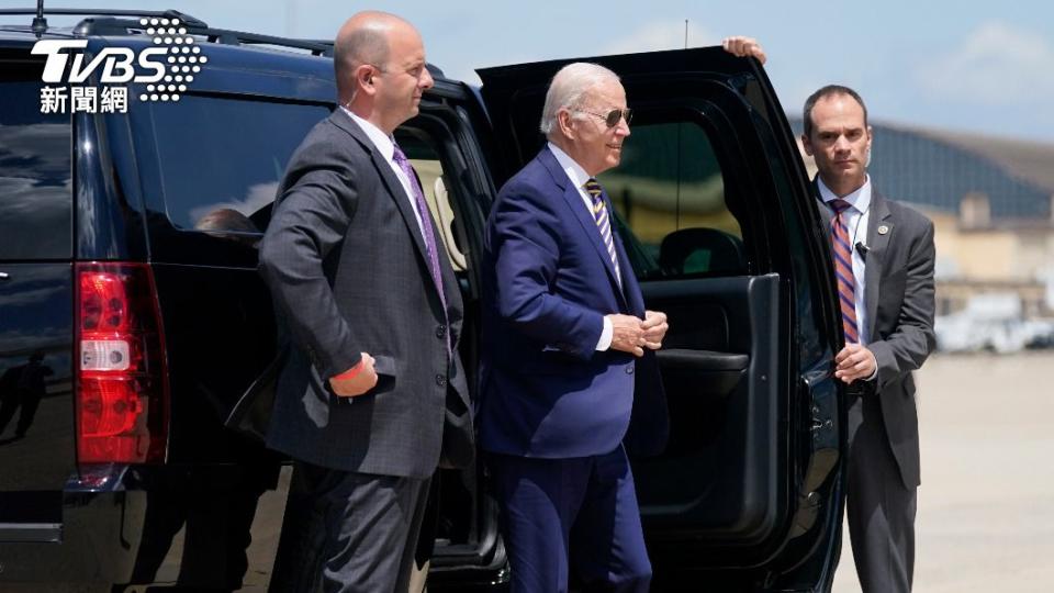 美國總統拜登正式展開亞洲出訪行程。（圖／達志影像美聯社）