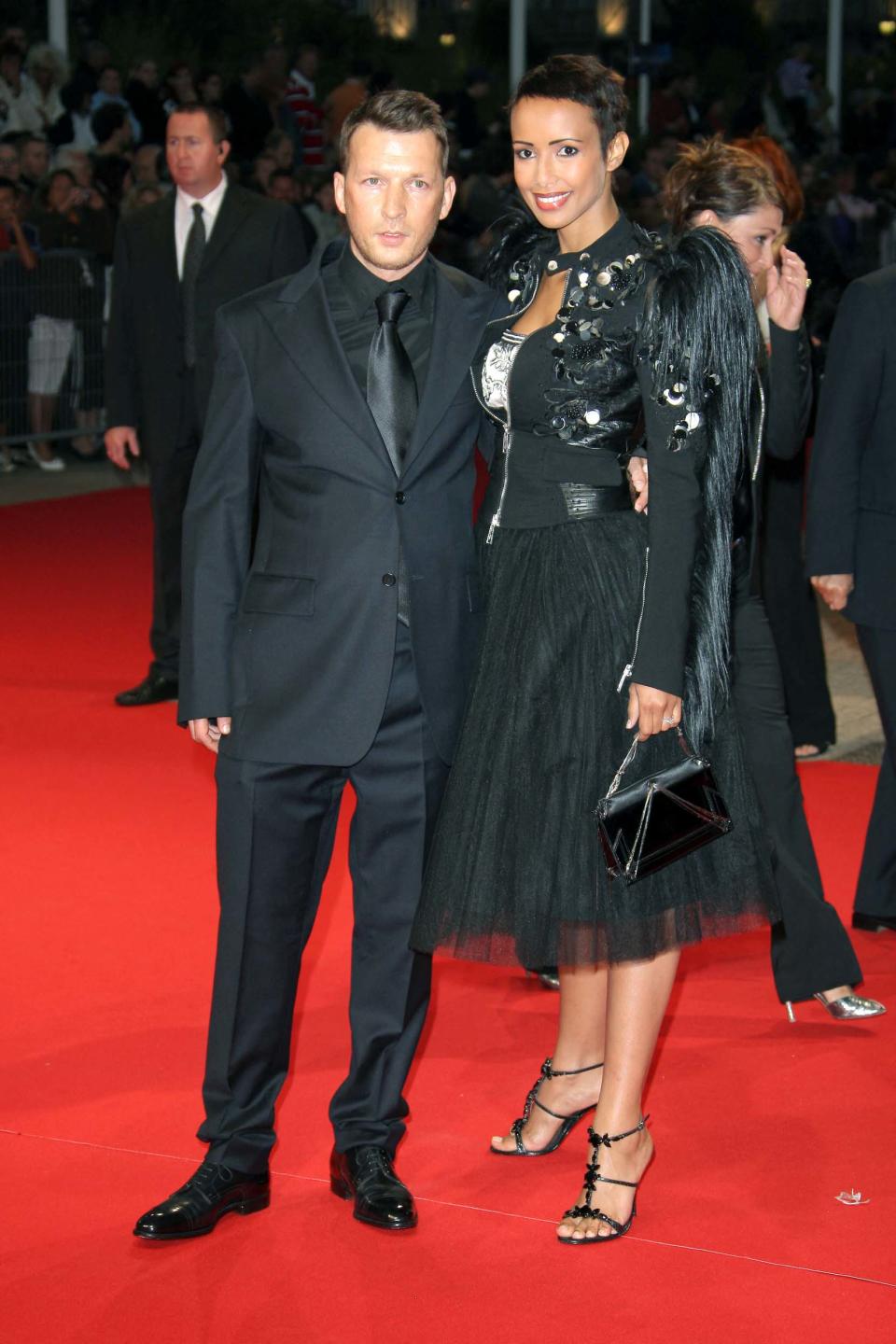 Christophe Rocancourt et Sonia Rolland à Deauville en 2007