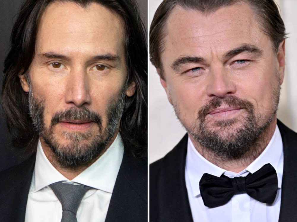 Keanu Reeves und Leonardo DiCaprio gehören zu den Bestverdienern unter den Hollywoodstars. (Bild: imago images/ZUMA Press/UPI Photo)