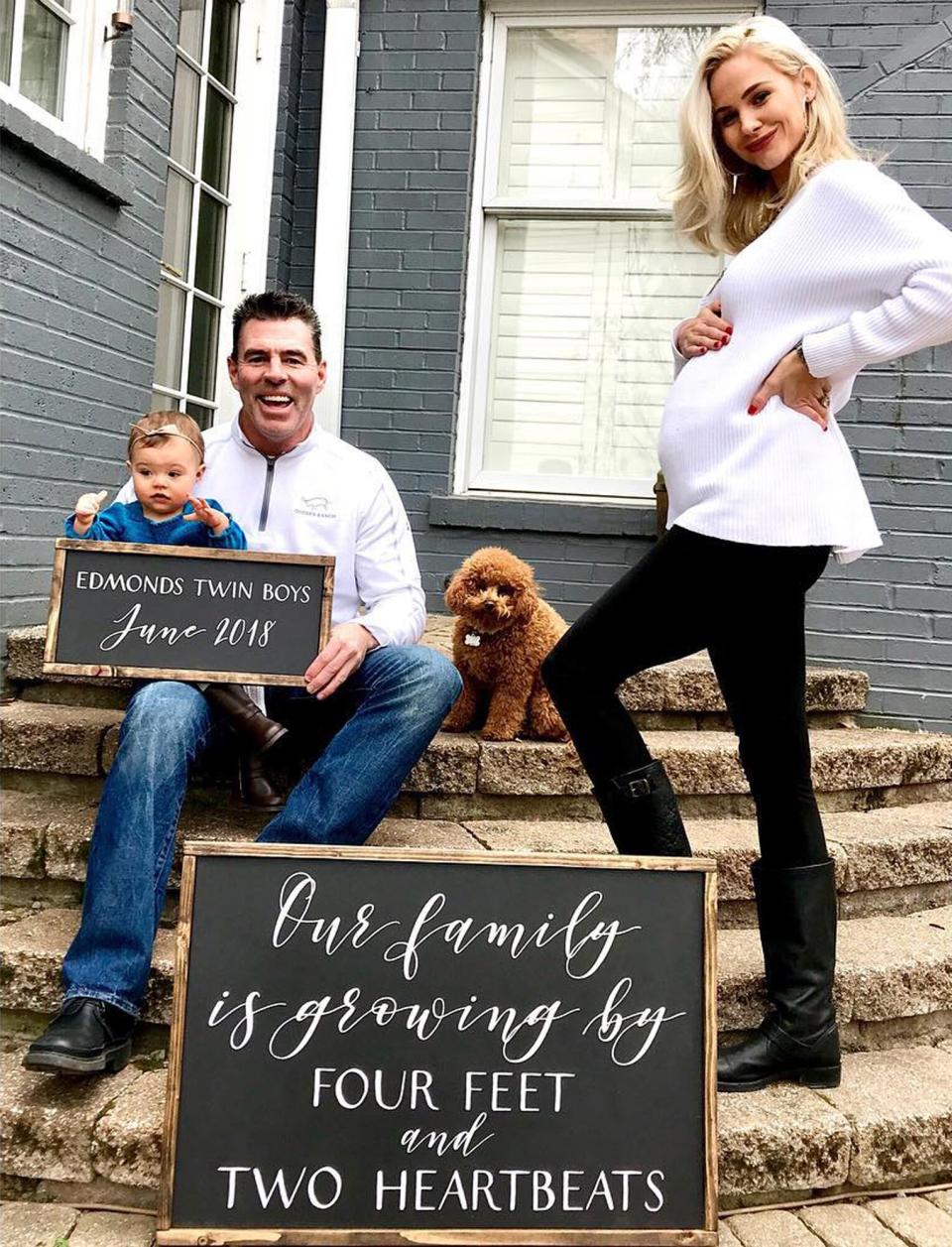 Meghan King and Jim Edmonds announce pregnancy