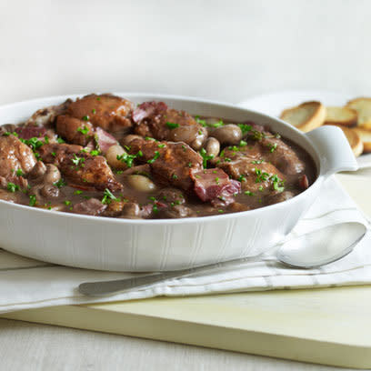 Coq au Vin with potatoes