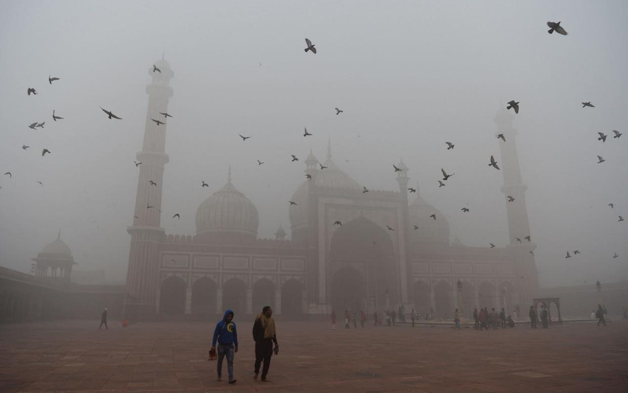 India, home to six of the top ten polluted cities in the world, has struggled in recent years to curb pollution in its capital city, New Delhi, and neighboring states - AFP