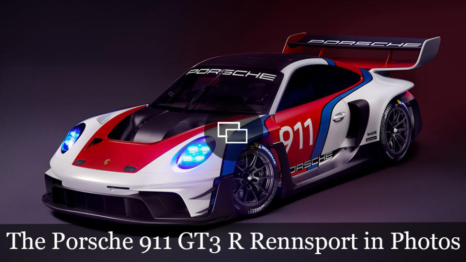The Porsche 911 GT3 R Rennsport in Photos