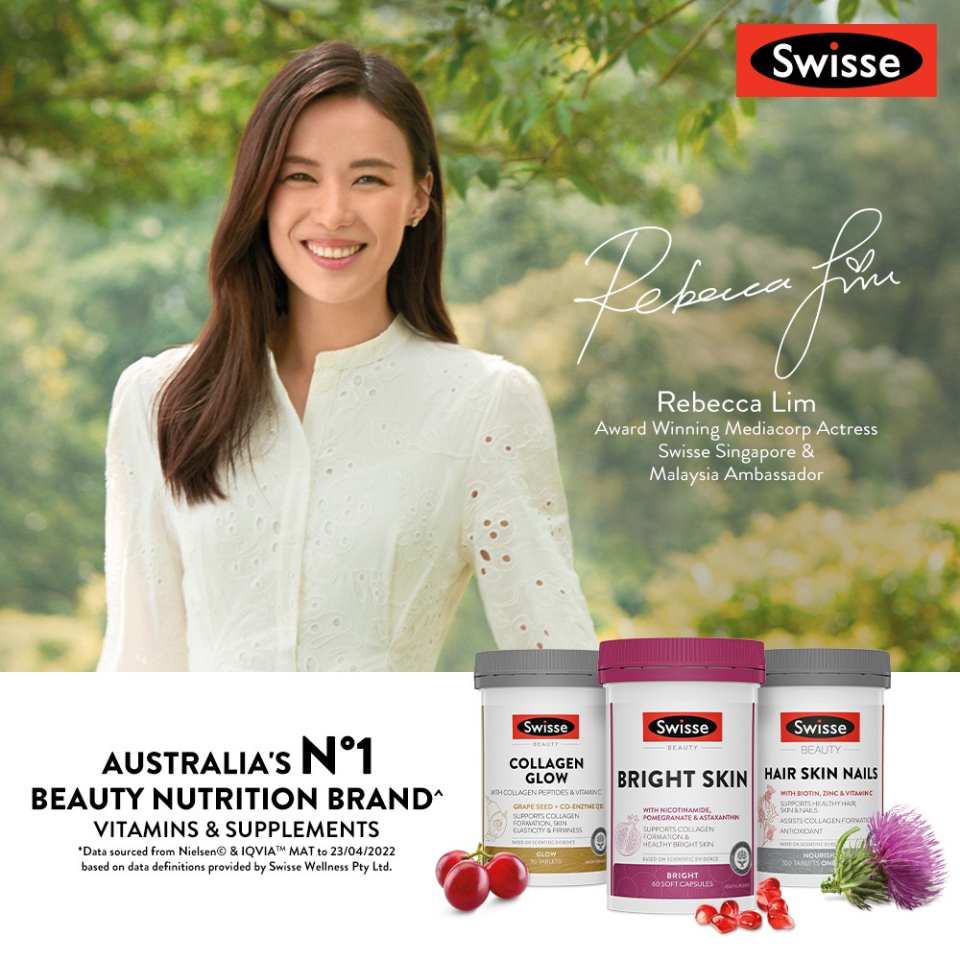 Swisse Beauty Collagen Glow 90 Tabs. PHOTO: Shopee