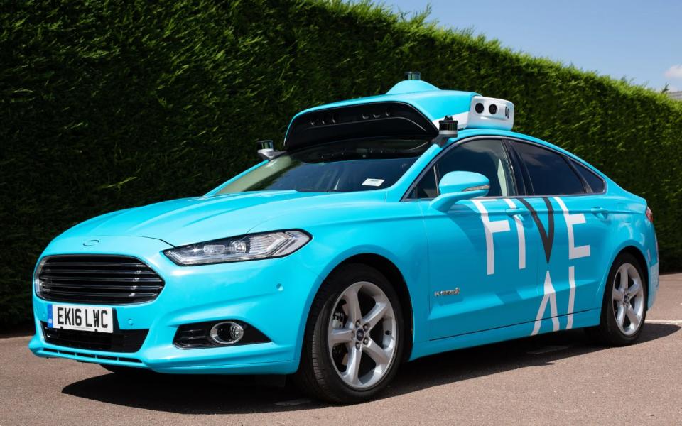 Five.ai is testing its driverless cars at Millbrook - Five.ai