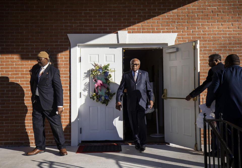 Rep. Jim Clyburn, D-S.C.,  (Gavin McIntyre for NBC News)