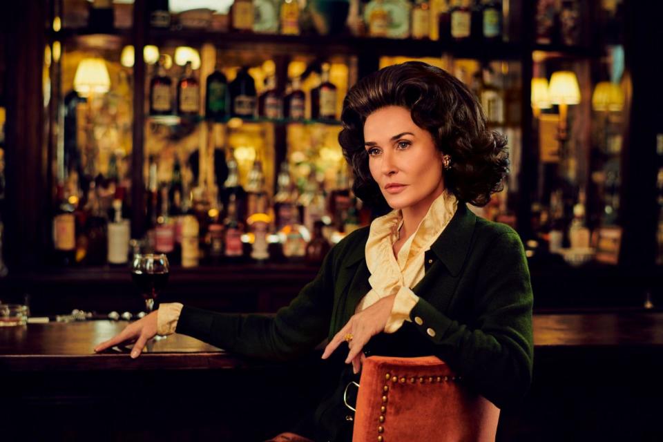 PHOTO: Demi Moore appears as Ann Woodward on FX's 'FEUD: Capote Vs. The Swans.' (Pari Dukovic/FX)