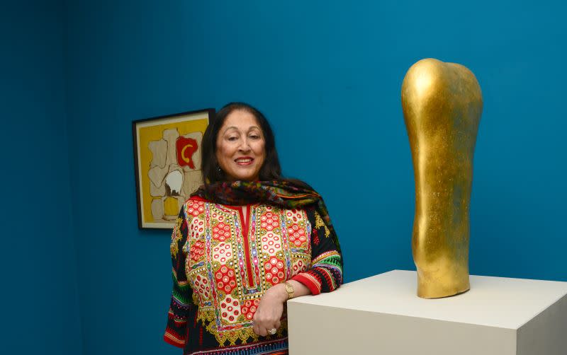 Kiran Nadar, an art curator and philanthropist