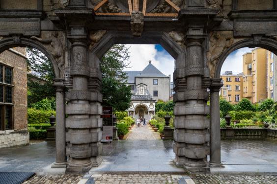 The exterior of Rubenshuis, where Rubens lived until his death (Getty Images)