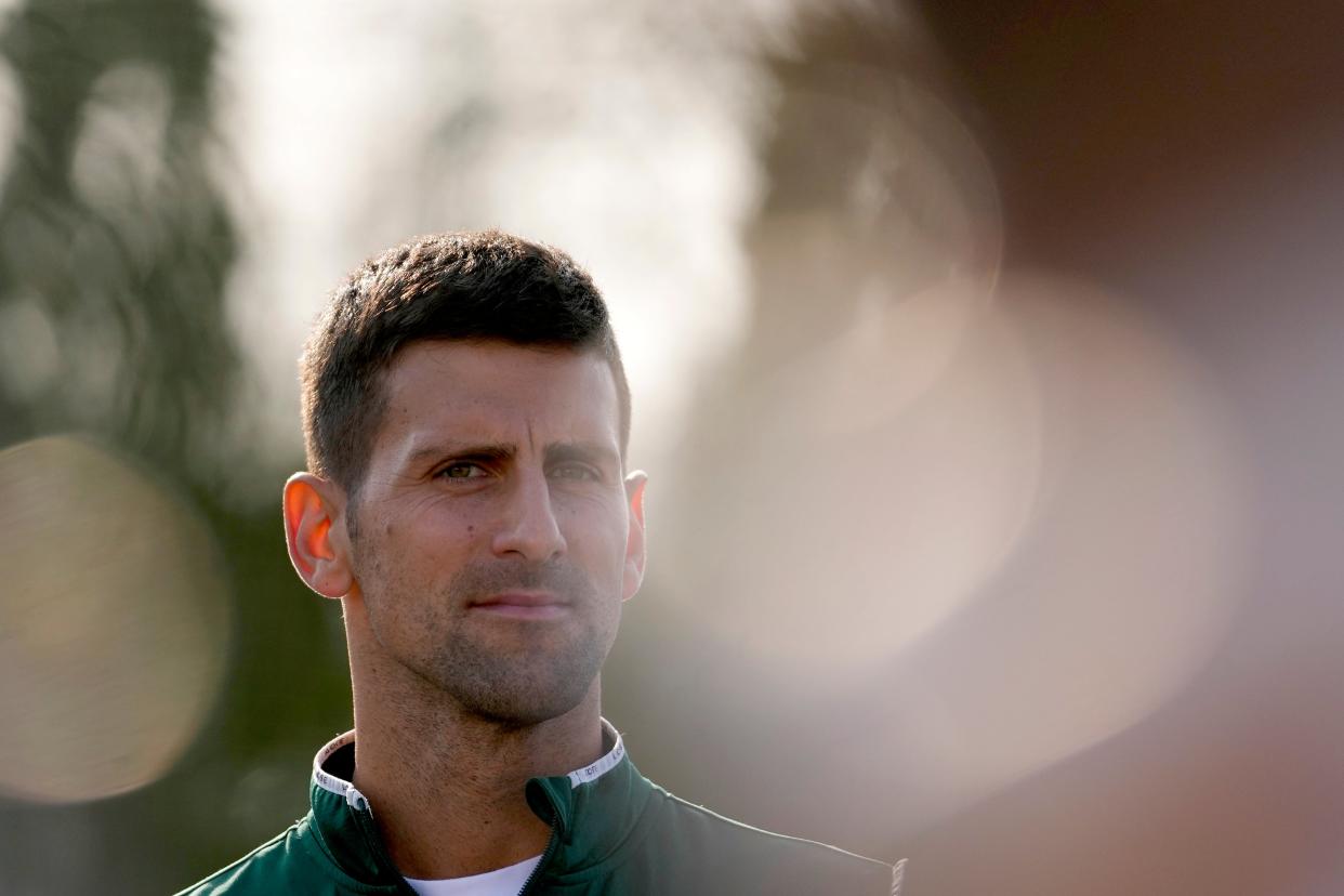 Novak Djokovic is hoping to play over the coming weeks (AP)