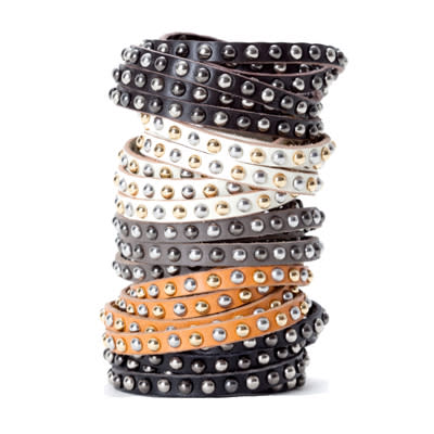 Linea Pelle Wrap Bracelets