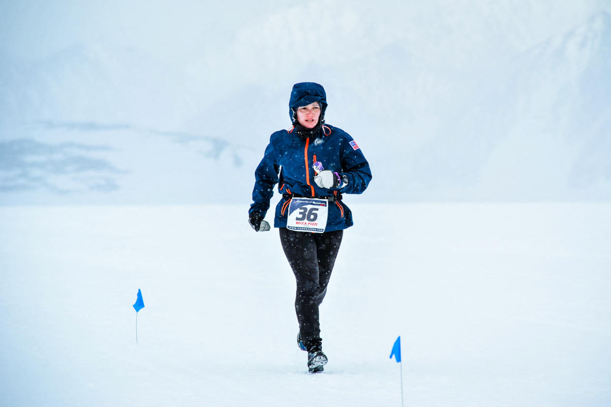 Tourisme de l’extrême : malgré leur danger et leur inhospitalité, les touristes rêvent d’y aller (Crédit : Mark Conlon/Antarctic Ice Marathon/Handout via REUTERS)