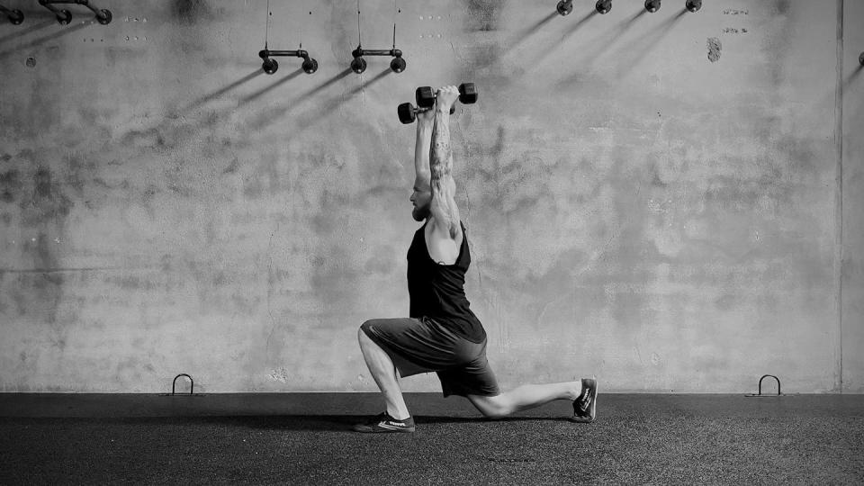 <p>These challenging exercises target multiple muscle groups at one time, so you get a super efficient, effective workout! Grab a set of <a href="https://www.bicycling.com/health-nutrition/a36593733/dumbbell-vs-kettlebell/" rel="nofollow noopener" target="_blank" data-ylk="slk:dumbbells" class="link ">dumbbells</a> and focus on strong form.</p><p><a class="link " href="https://www.bicycling.com/training/a40058704/full-body-circuit-workout/" rel="nofollow noopener" target="_blank" data-ylk="slk:GET THE WORKOUT">GET THE WORKOUT</a> </p>