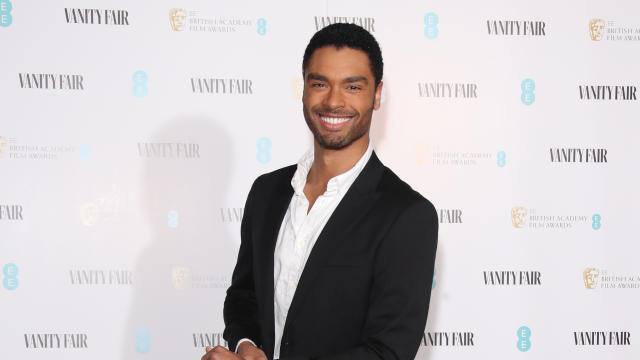 Regé-Jean Page attends the Vanity Fair EE Rising Star BAFTAs Pre Party on January 22, 2020. (Photo by Mike Marsland/WireImage) 