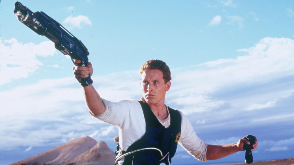 Cole Hauser as William J. Johns in 'Pitch Black'. (Credit: Arrow Video)