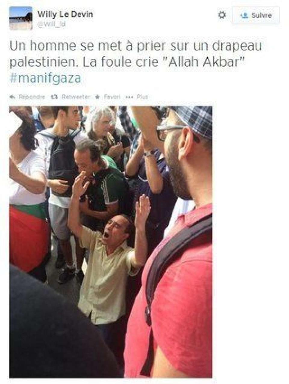 Manifestation pro-Gaza à Paris -