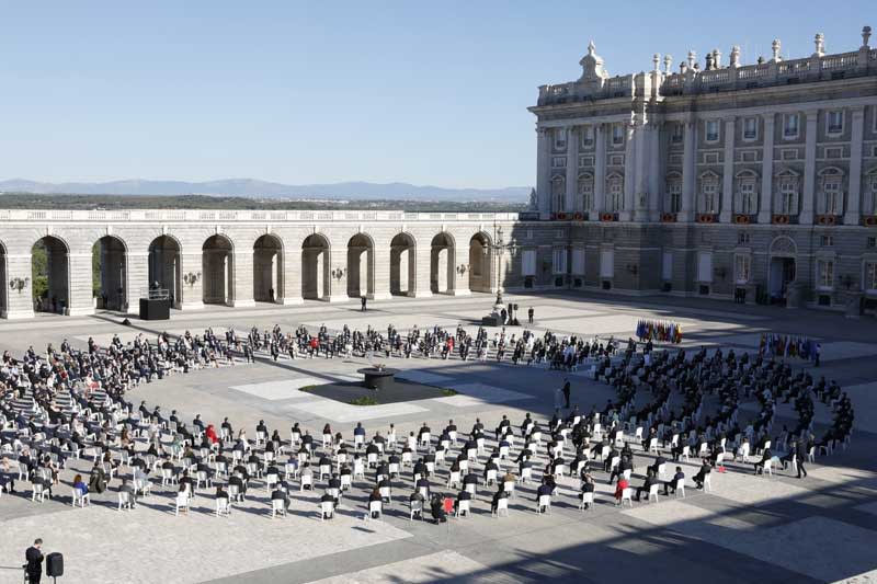 Reyes Felipe y Letizia, princesa Leonor e infanta Sofía