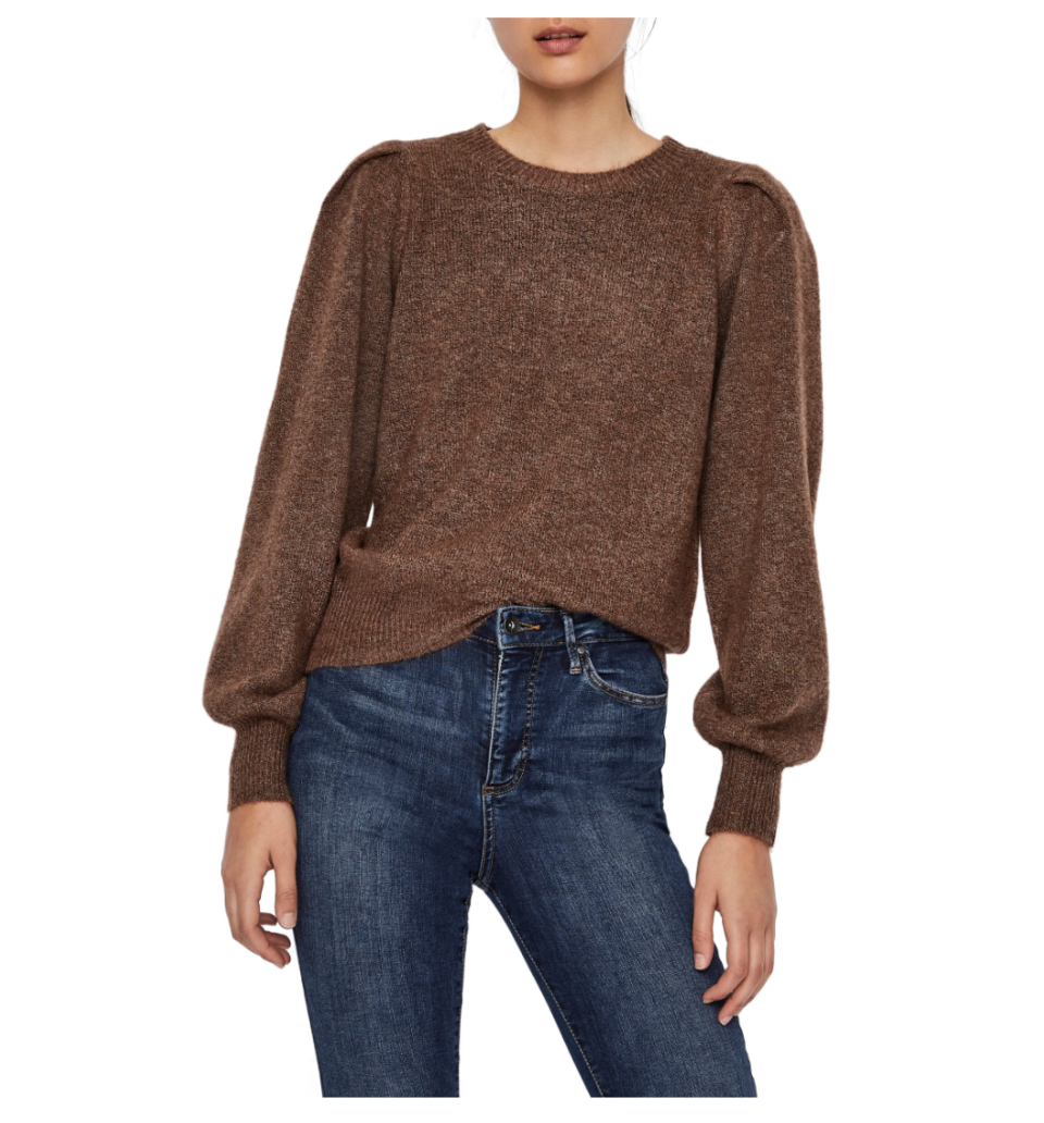 Aware by Vero Moda Maja Puff Sleeve Sweater. Image via Nordstrom.