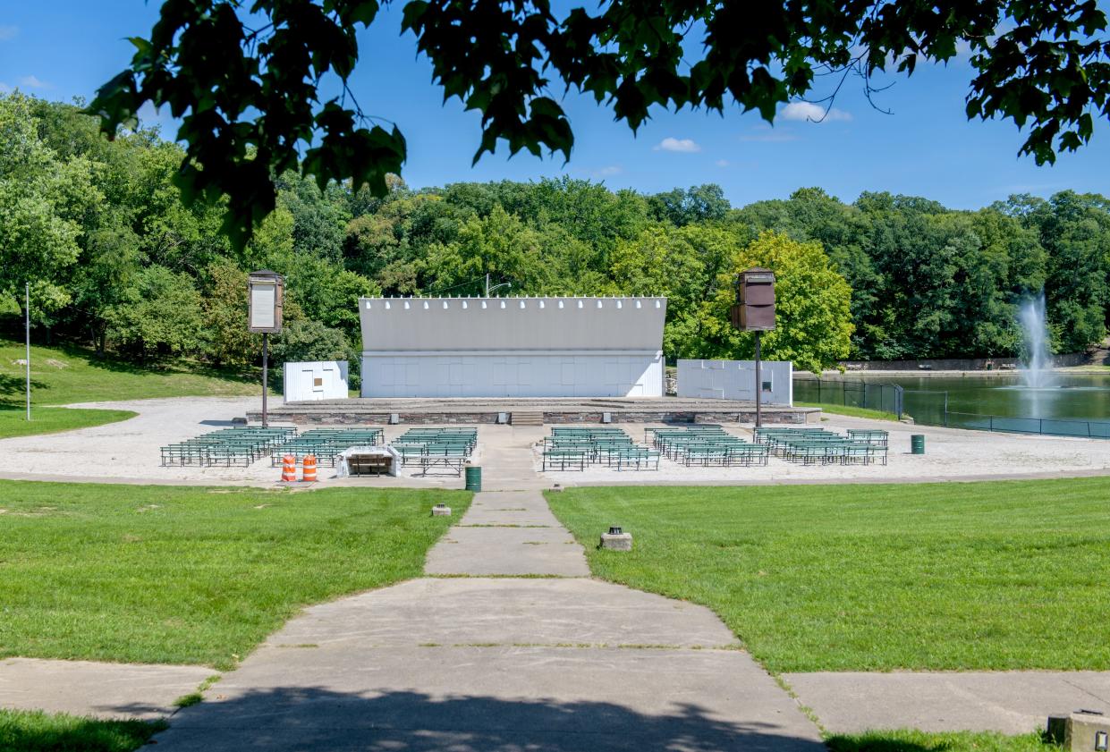 Peoria Park District officials hope to start renovating and modernizing the Glen Oak Amphitheatre space and bandshell within the next two years as state grant money becomes available.