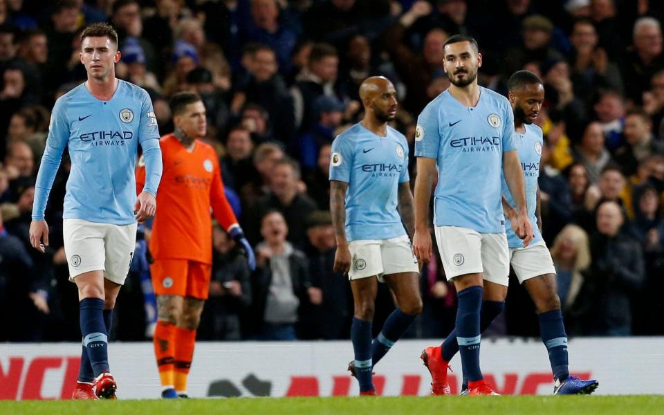 Manchester City failed to make the most of their early dominance at Stamford Bridge - AFP