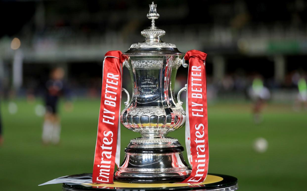 FA Cup trophy - Bradley Collyer/PA