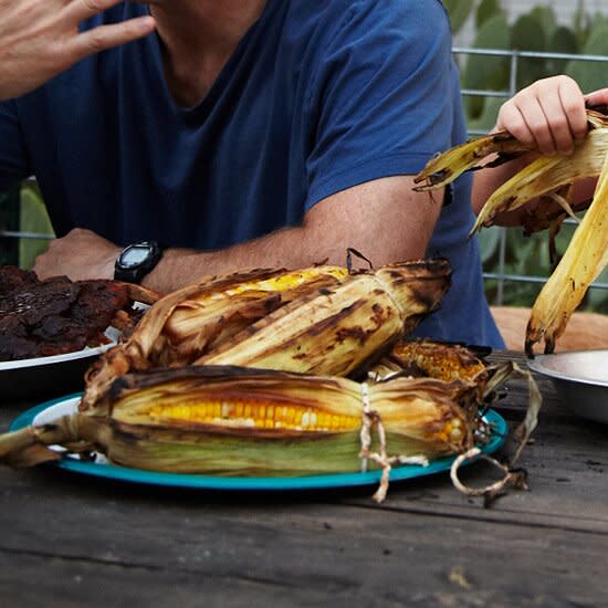 Honey-Buttered Grilled Corn