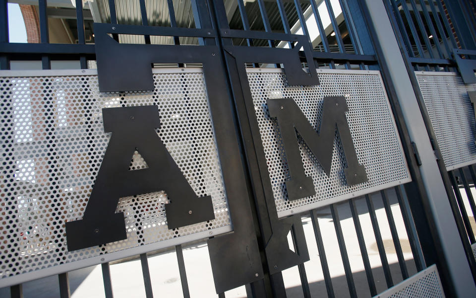 COLLEGE STATION, TX - SEPTEMBER 12:  A general view of the exterior of Kyle Field before the start of  the Texas A&M Aggies and the Ball State Cardinals game at Kyle Field on September 12, 2015 in College Station, Texas.  (Photo by Scott Halleran/Getty Images)