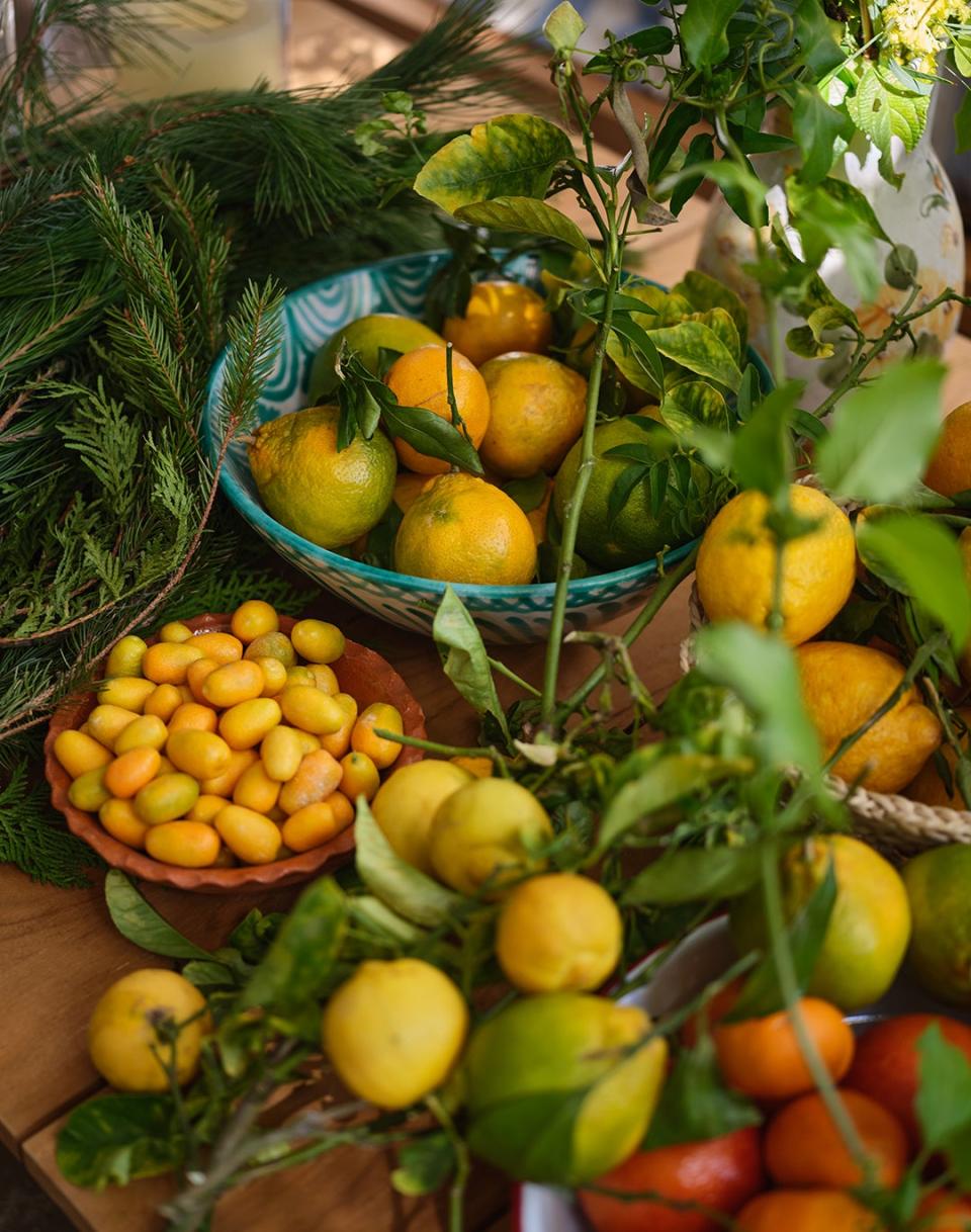 fruit on table