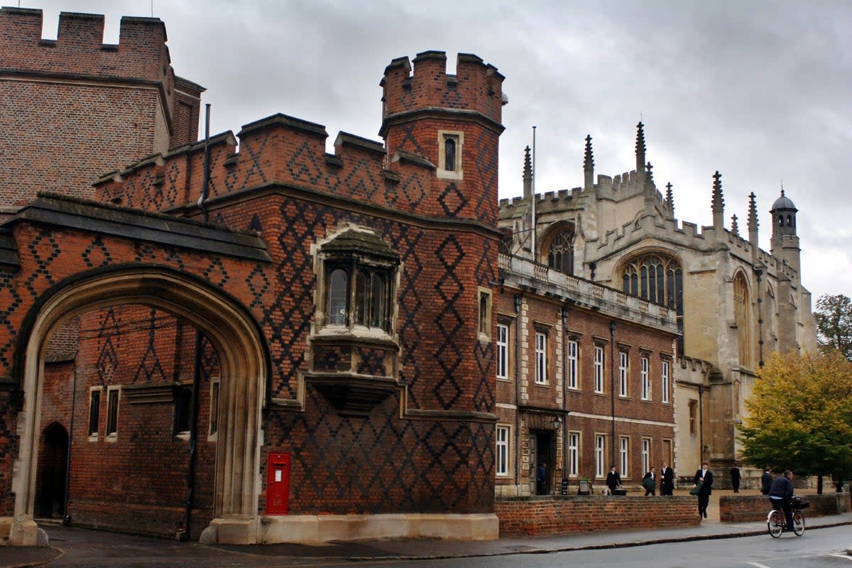 Eton College in Berkshire has been forced to move to remote learning because of sewerage problems in the area (Matthew Fearn/PA) (PA Wire)