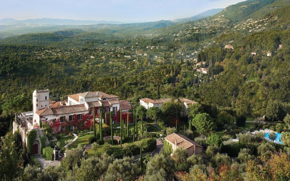 Chateau Saint-Martin hotel, Vence, Cote d'Azur