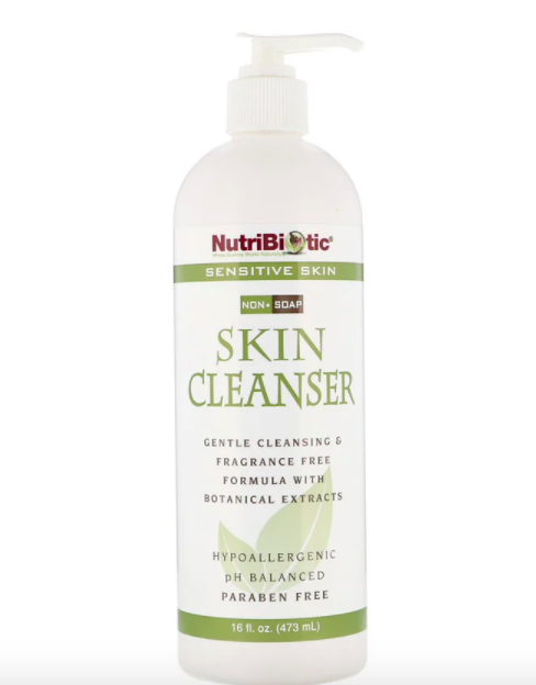 NutriBiotic, Skin Cleanser, Non-Soap, Fragrance Free, 473ml, S$9.47. PHOTO: iHerb