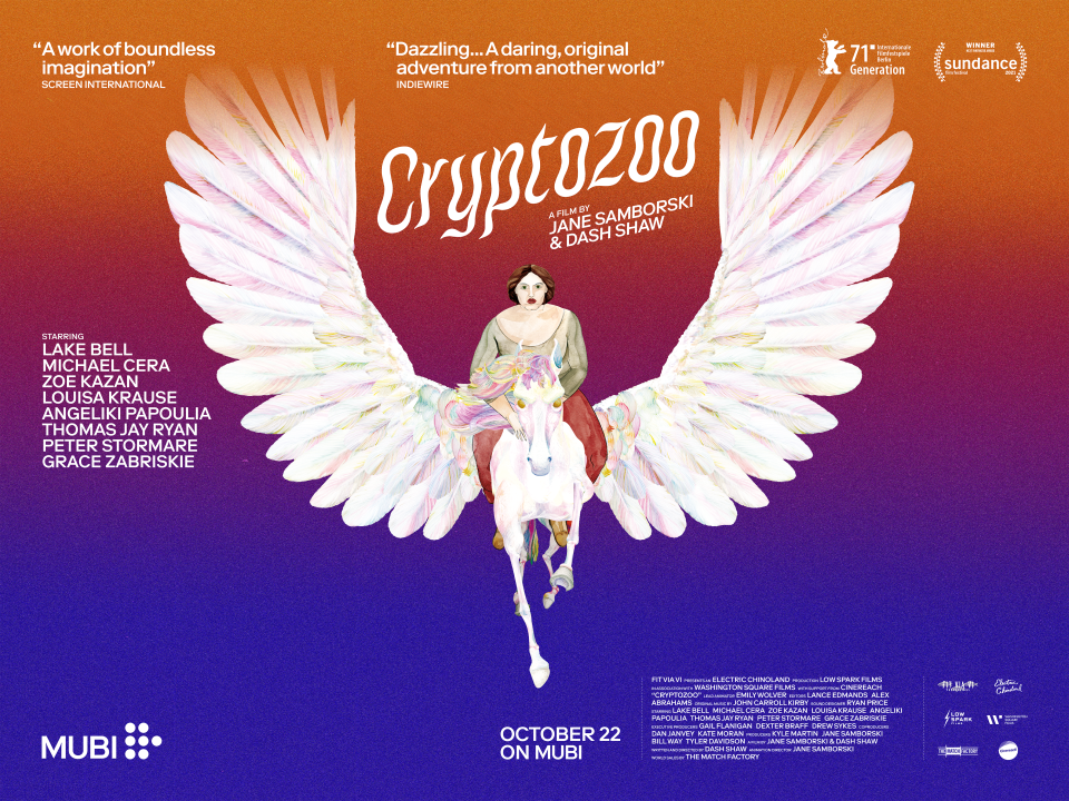 Dash Shaw’s vibrant and distinctive animated feature Cryptozoo was a hit at Sundance (MUBI)