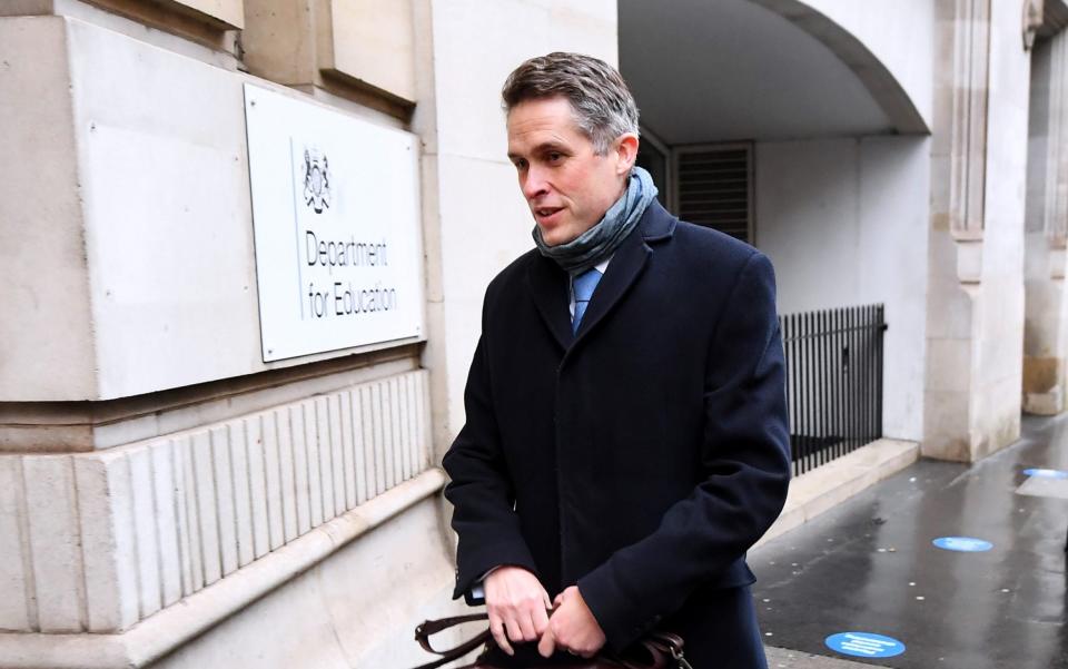 Gavin Williamson, Secretary of State for Education, arrives at the Department of Education - James Veysey/Shutterstock