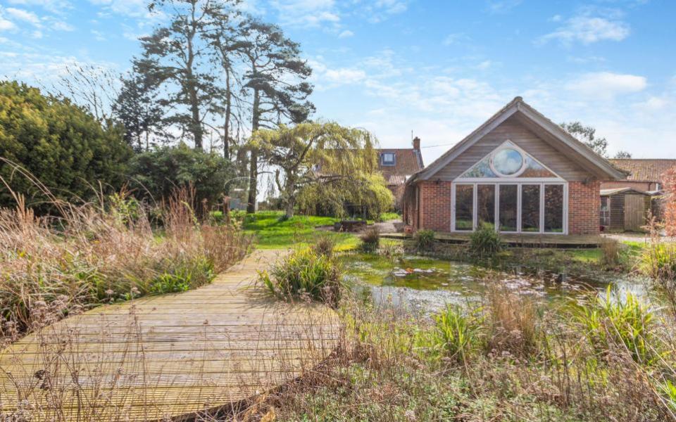 Eastern Daily Press: Rose Cottage also comes with a wildlife pond
