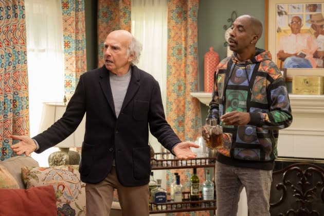 Larry David and J.B. Smoove in 'Curb Your Enthusiasm.'  - Credit: John Johnson/HBO