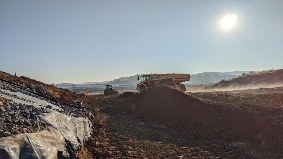 OREM and UCOR completed all soil remediation projects at the East Tennessee Technology Park this summer. Crews excavated nearly 50,000 dump truck loads of soil from the site to complete this phase of the cleanup.