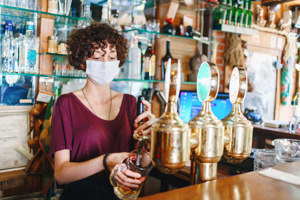 There have been suggestions pubs could reopen without serving alcohol. (Getty)