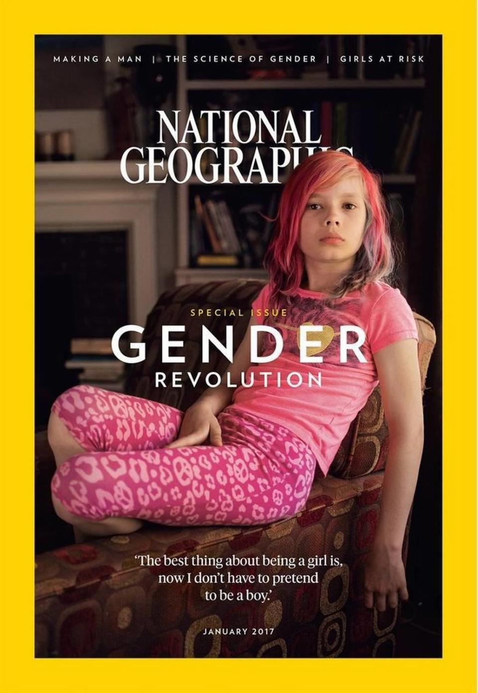 Avery Jackson of Kansas City appeared on the cover of National Geographic.