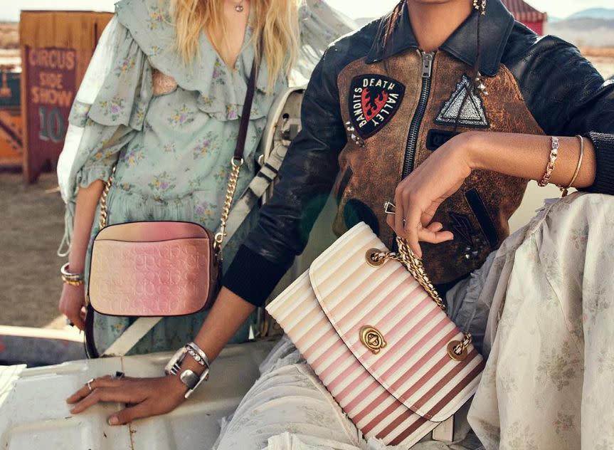 For a limited time, Coach shoppers can save up to 50 percent off handbags, wallets, shoes and more at coach.com. (Photo: instagram/coach)