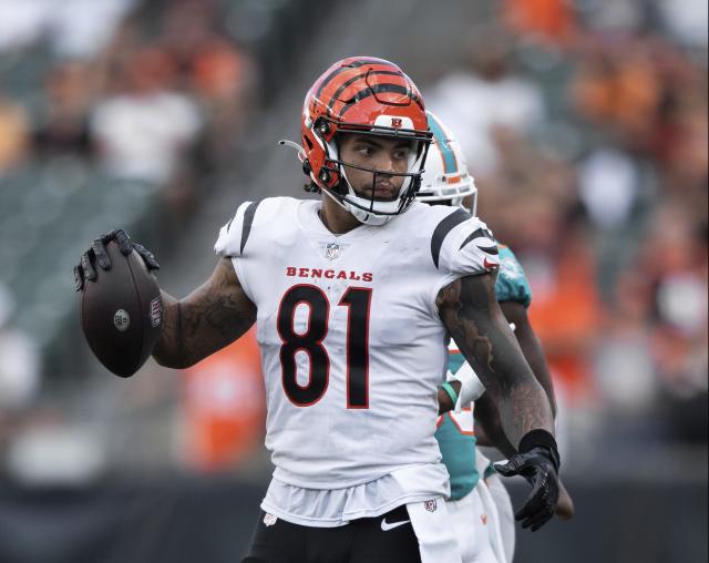 Bengals' Thaddeus Moss suffered injury before blowout win over Steelers