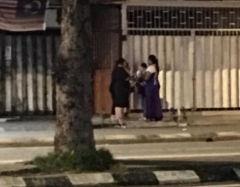A group of sex workers awaiting their male clients to buy their services. — Picture courtesy of Pertubuhan Kesihatan dan Kebajikan Umum Malaysia