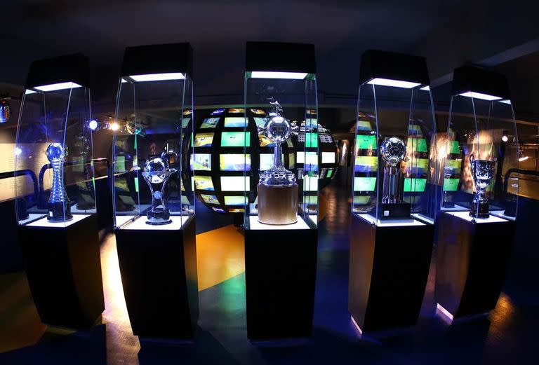 Todos los trofeos de Boca en sus más de 100 años pueden disfrutarse en el Museo de la Pasión Boquense.