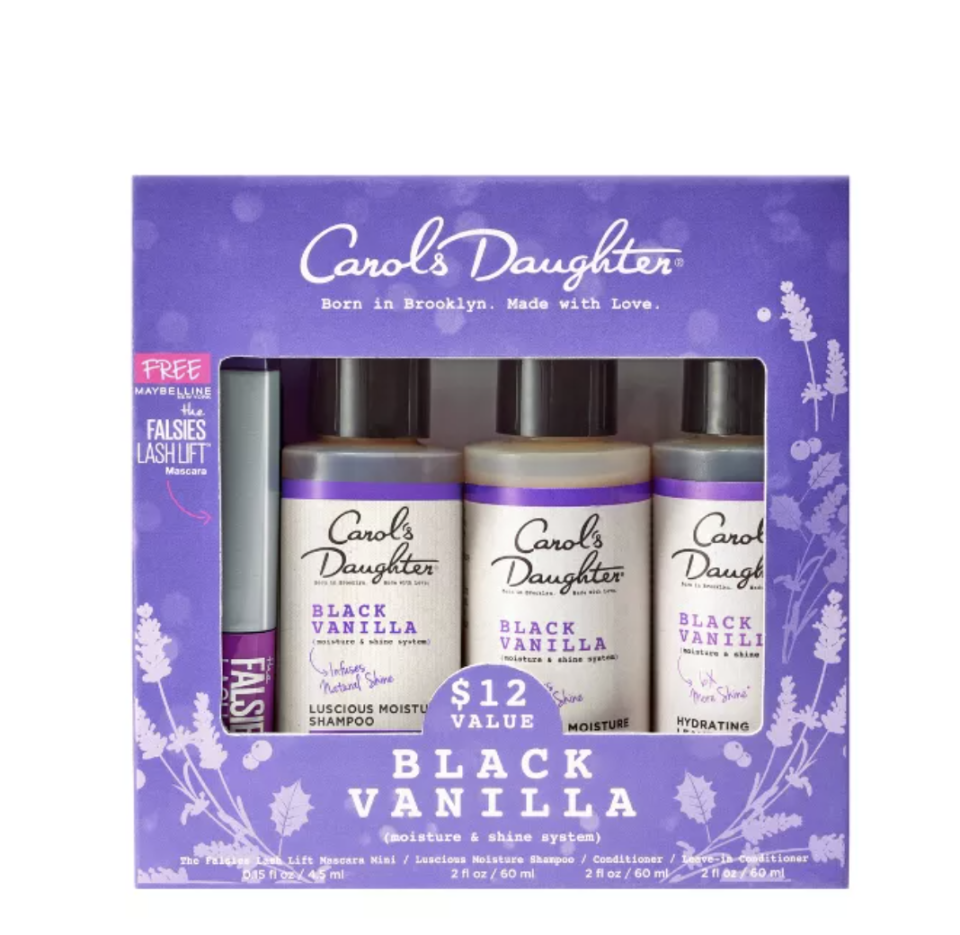 Black Vanilla Hair Care Gift Set