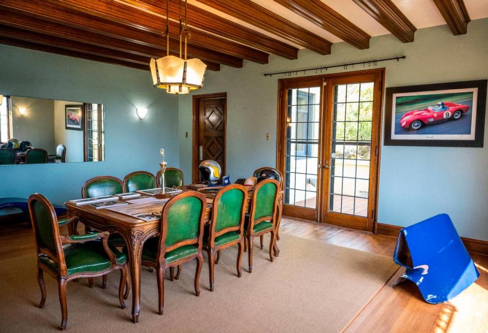 The dining room of Edwin Gregory’s former mansion on North Mason Avenue in Tacoma, Wash. on May 3, 2023.